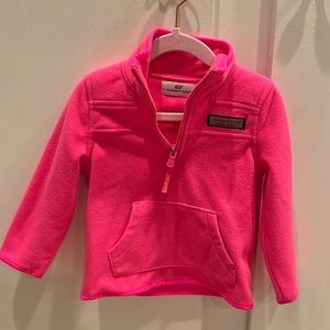 Vineyard Vines 2T girls pink pullover